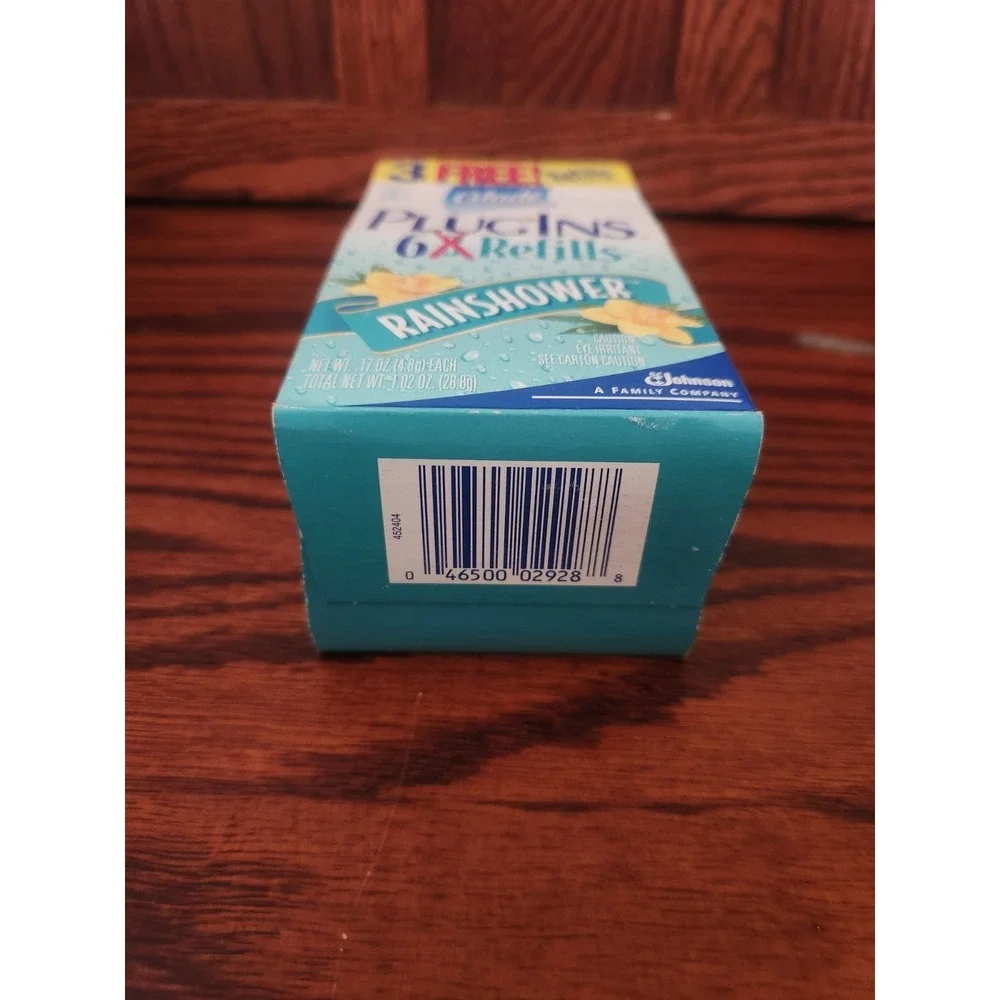 Glade‎ Plugins Scented Gel Refill **RAINSHOWER** 3 count
